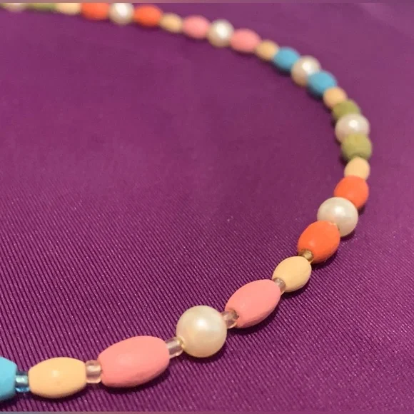 Handmade Springtime Necklace - Picture 9 of 10